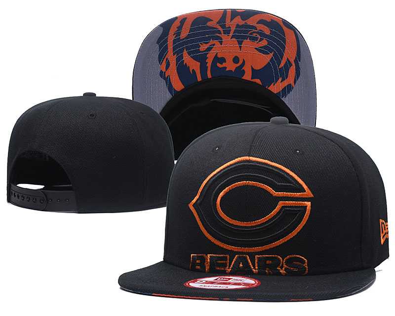 Bears Team Logo Black Adjustable Hat GS,We sell and wholesale Bears Team Logo Black Adjustable Hat GS on line form chian!